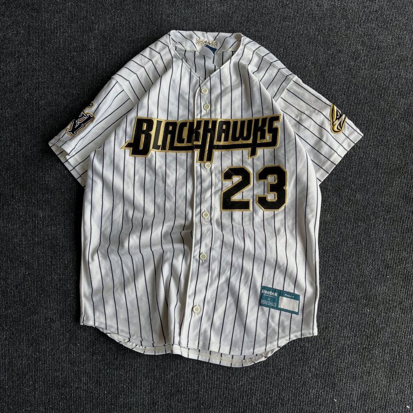 Vertical Stripes Number 23 Jersey