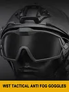 Anti-Fog Goggles Scratch-resistant Motorcycle Goggles Eye Protection for Hunting