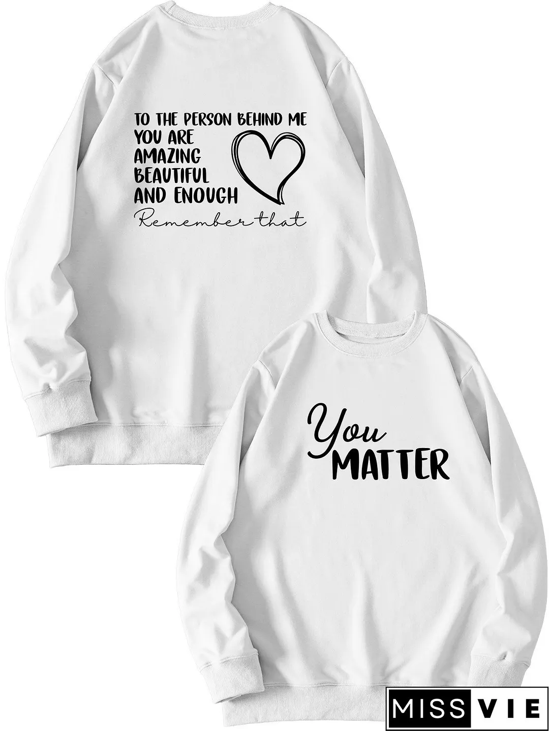 Women's Fall Cozy Print Sweatshirt