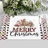 Christmas Diamond Painting Placemats DIY Diamond Dot Kits for Home Decor