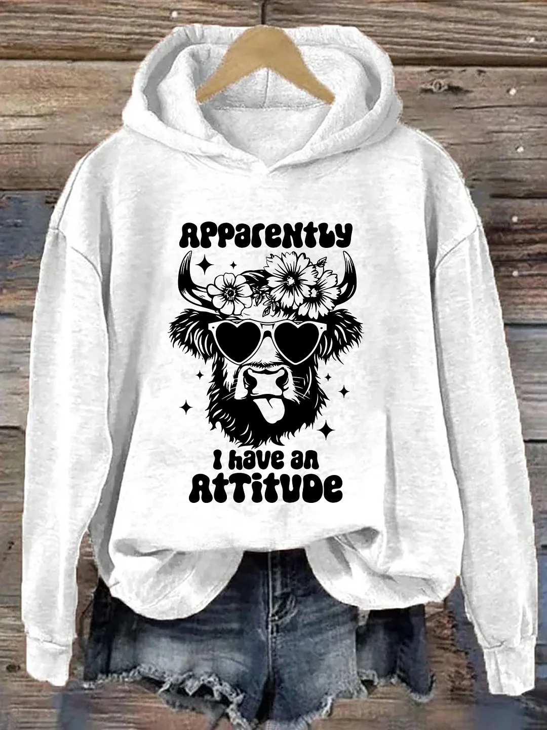 Apparently I Have An Attitude Hoodie
