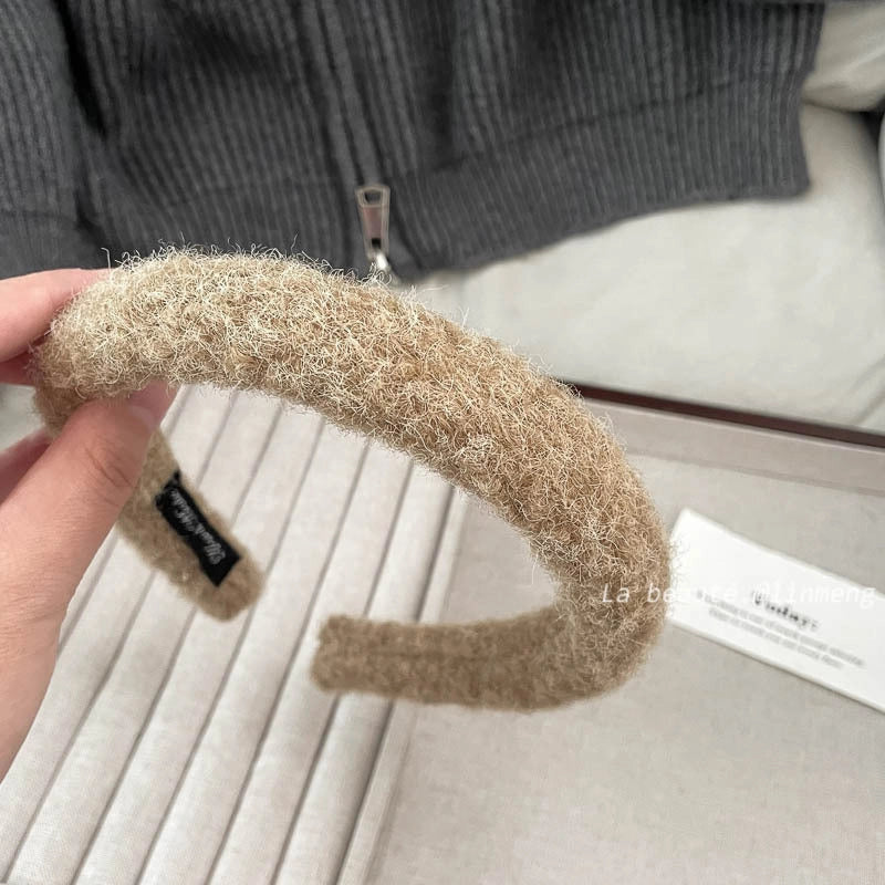 Elegant Retro Solid Color Cloth Hair Band