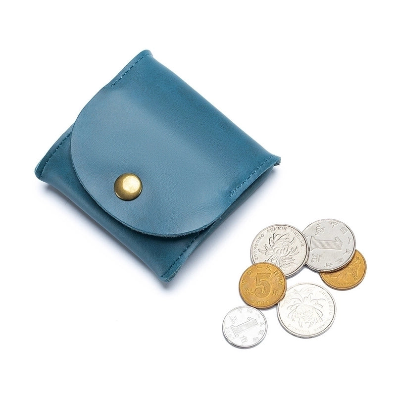 Japanese Genuine Leather Coin Bag Mini Earphone Bag Storage Bag Cowhide Small Money Bag Coin Purse