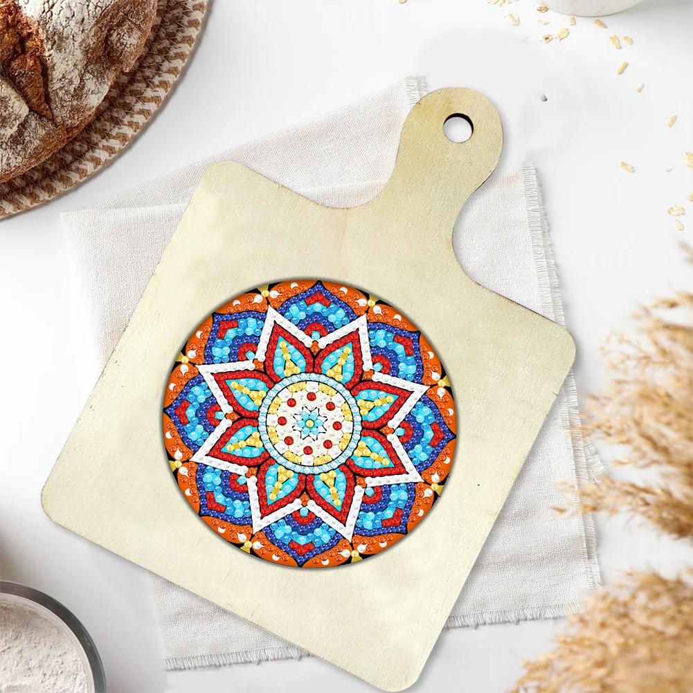 Mandala Diamond Painting Art Place Mats DIY Diamond Dot Kits for Beginners