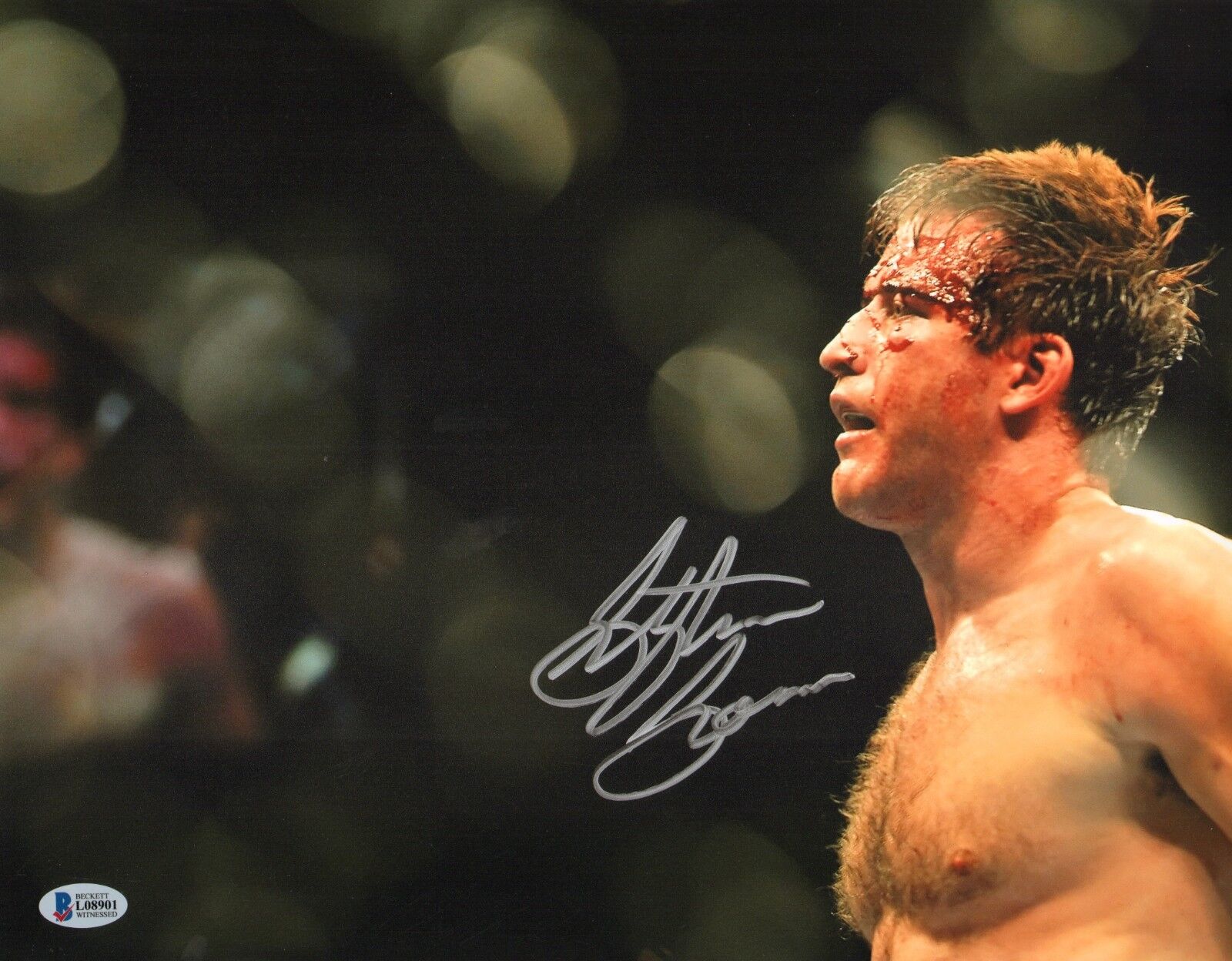 Stephan Bonnar Signed 11x14 Photo Poster painting BAS COA UFC The Ultimate Fighter 1 Autograph 3