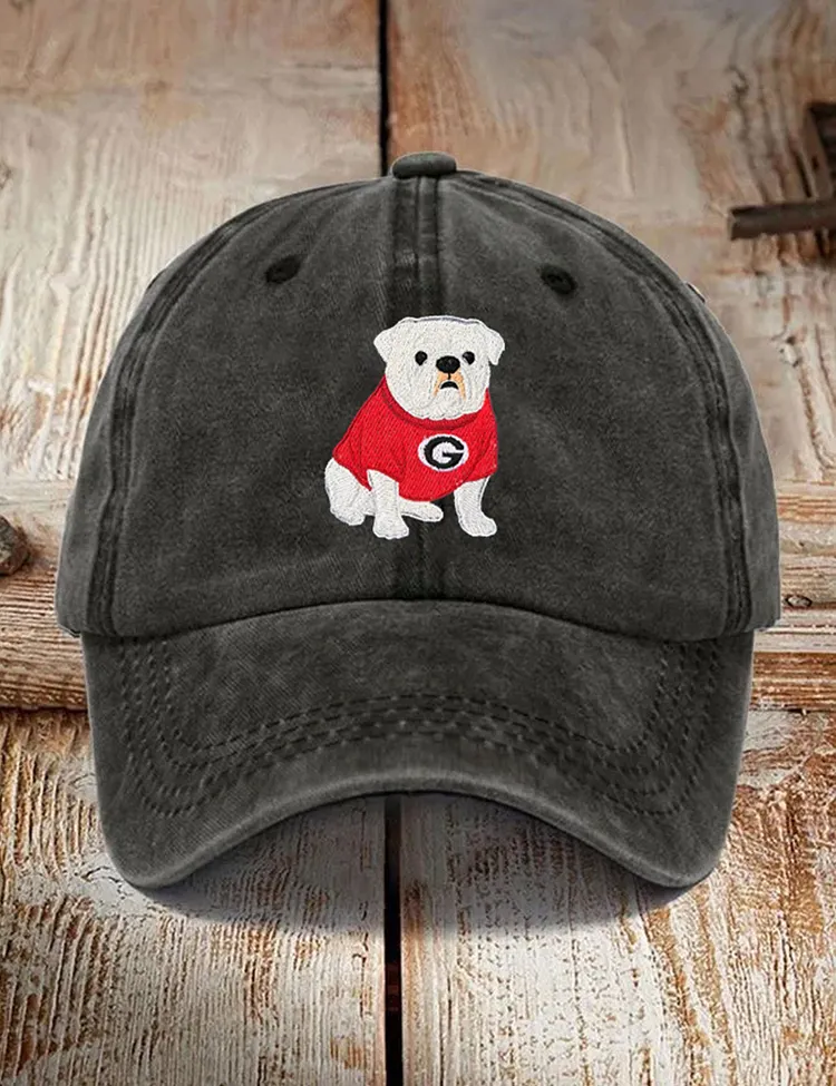 Embroidered UGA Vintage Georgia Bulldogs Hat
