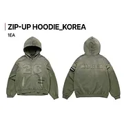 XL⭐︎BTS ARIRANG 韓国限定ZIP-UP HOODIEフーディ BTS ARIRANG Tour Heavyweight Zip-Up Hoodie - Vintage Olive