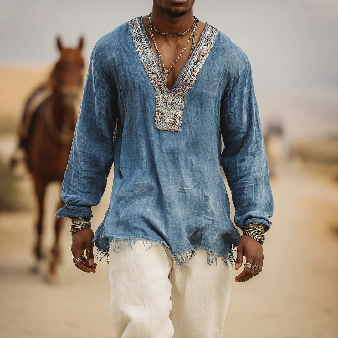 Vintage Cotton T-Shirt-INSPIREUSE