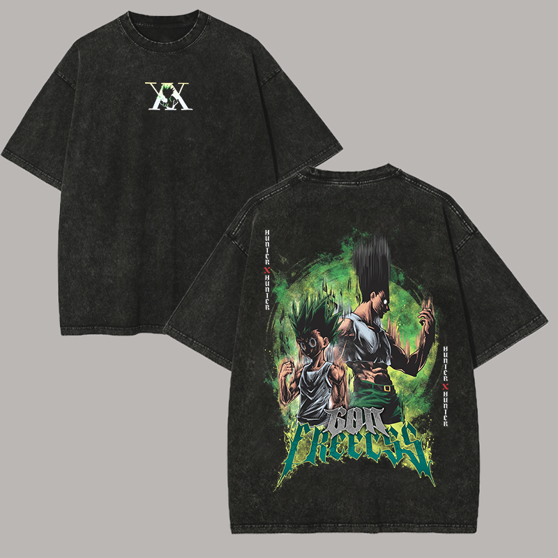 Gon Freecss Printed Unisex Washed T-Shirt