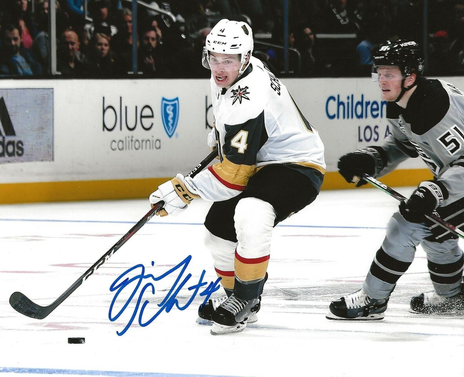 Jimmy Schuldt signed Las Vegas Golden Knights 8x10 Photo Poster painting autographed