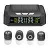 Solar/USB Charging TPMS Tire Pressure Monitoring System with 4 External Sensors