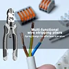 8/9inch Multifunctional Diagonal Pliers Steel Wire Pliers Electrician Hand Tools