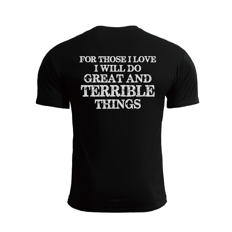 LOVE AND GREAT GRAPHIC TEE