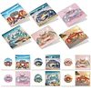 12Pcs Beach Crab Seashell DIY Diamond Painting Greeting Cards for Adults Gifts
