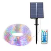 LED Solar Decorative String Lamp Adjustable Outdoor Lighting for Garden (32m)