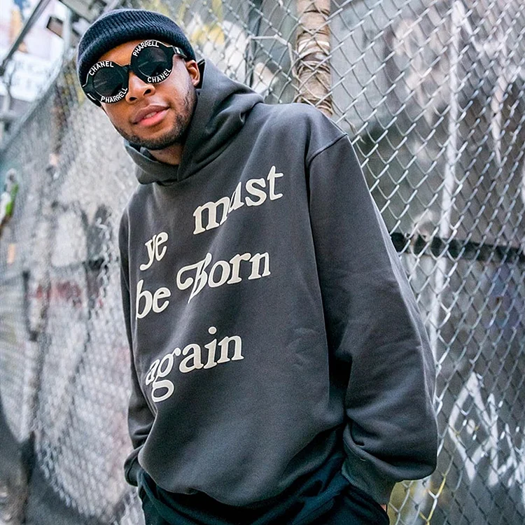 Letters Print Drake Hoodie Pullovers Sweatshirts at Hiphopee