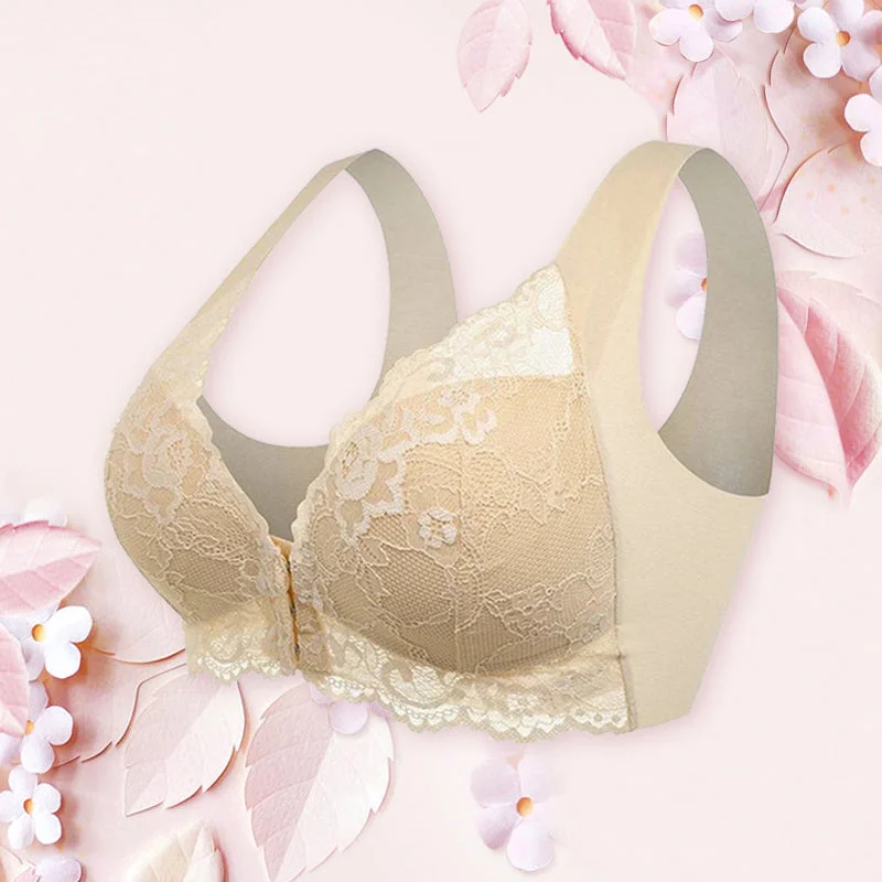 Lily FRONT CLOSURE '5D' SHAPING PUSH UP COMFY Wireless BRA(BUY 1 GET 2 FREE)