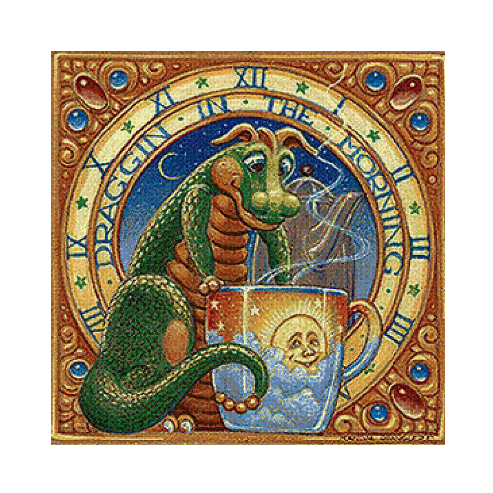 

Green Dragon - Round Drill Diamond Painting - 30*30CM, 501 Original