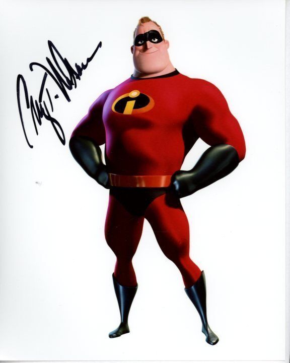 CRAIG T. NELSON Signed Autographed THE INCREDIBLES Photo Poster painting