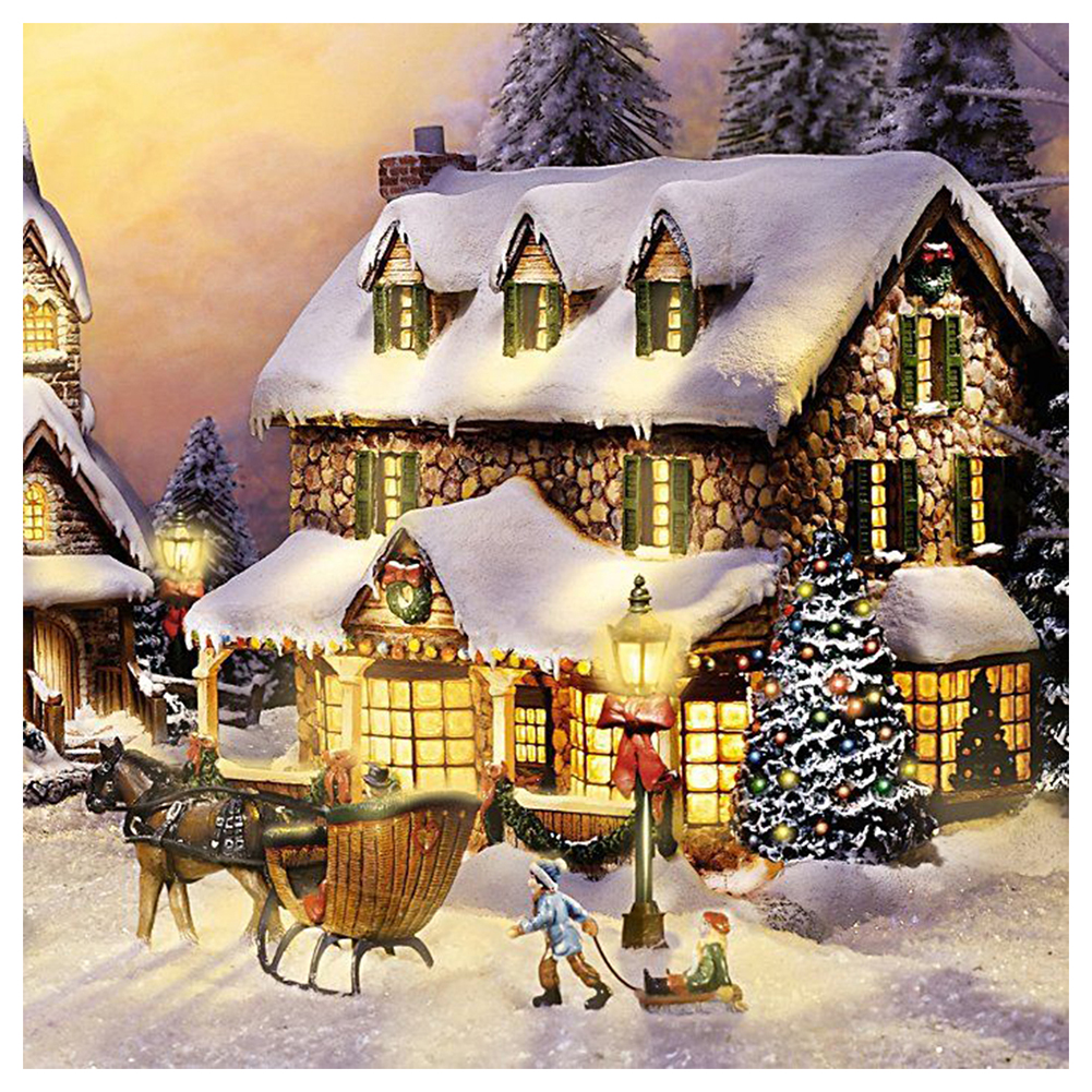 

House Scenery - Round Drill Diamond Painting - 40*40CM, 501 Original