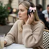 2 Pack Bow Silicone Headset Accessories Silicone Earphone Decorations Coquettish Earphone Attachment Compatible for Tonies Toniebox 2