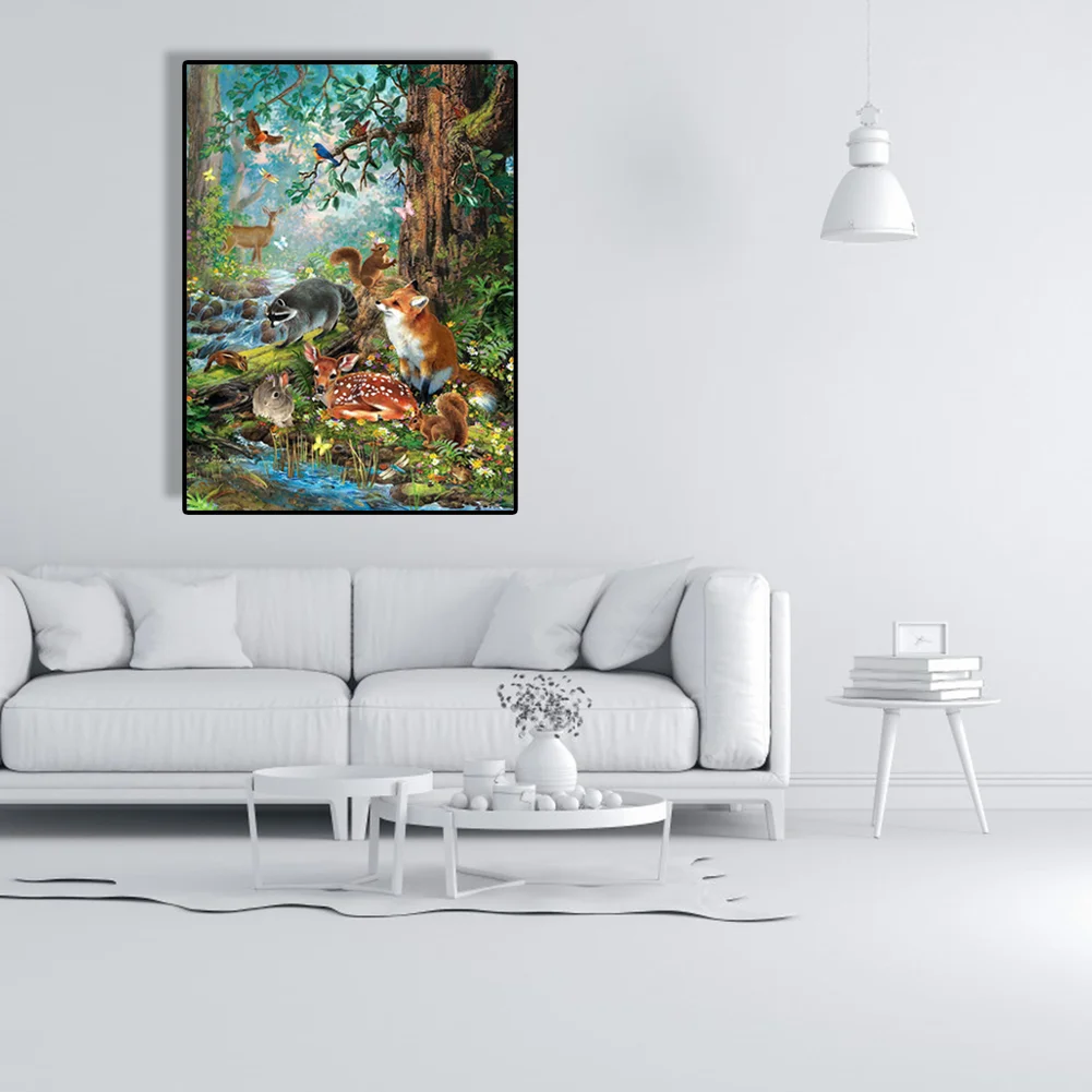 Animal World - Paint By Number(40*50cm)