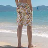 Gioiacombo&trade; Pantaloni da spiaggia casual da uomo larghi con stampa geometrica