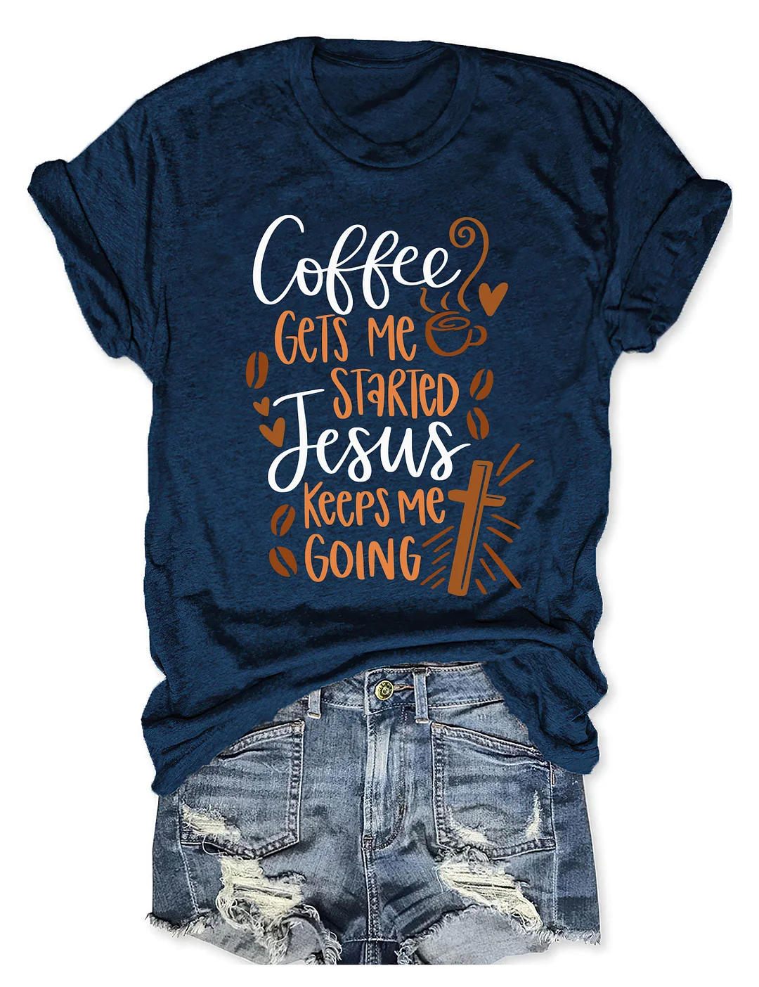 Coffee and Jesus T-shirt