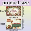 10Pcs frohe Weihnachten Rubbelkarte - 5d DIY Handwerk Dekoration