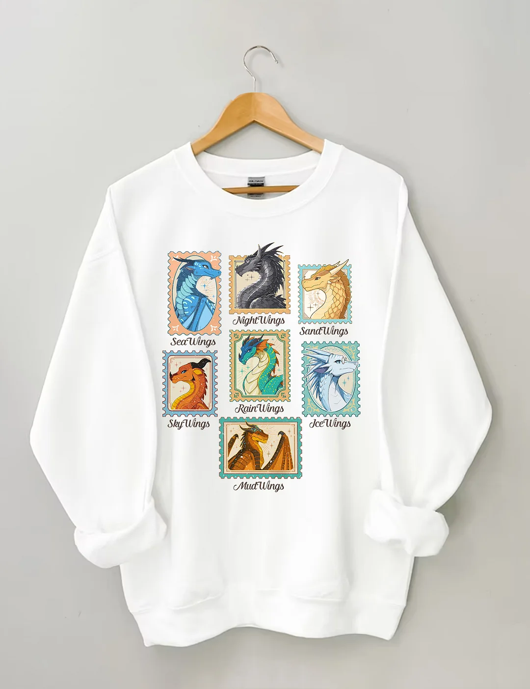 Nightwings Seawings Icewings Dragon Lover Sweatshirt