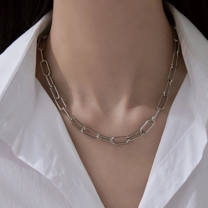 304 Stainless Steel 18K Gold Plated Casual Plating Geometric None Choker