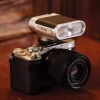 Vintage Z1 Retro Top Flash Light SLR Micro Single Camera Universal External Lightweight Portable Hot Shoe Light Outdoor Portrait Fill Light Photography Flash Light