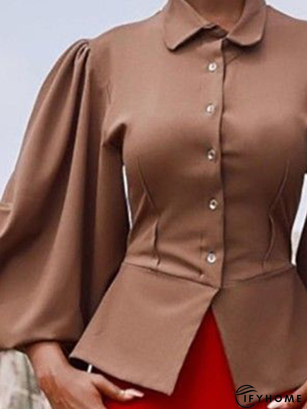 Elegant Long Sleeve Vintage Top | IFYHOME