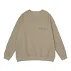 ESSENTIALS Letter Reflective High Street Unisex Pullover Hoodie