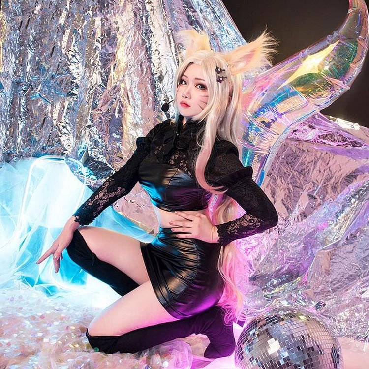 [Reservation] THE BADDEST KDA Ahri Cosplay League Of Legends Costume SP15492