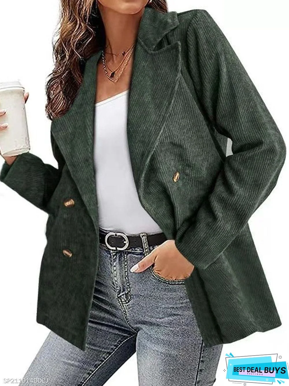 Hot Models Solid Color Jacket Blazers