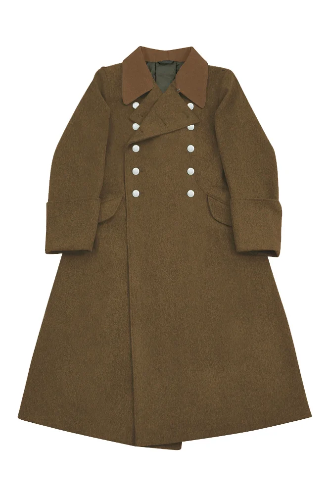   SA German Officer Brown Wool Greatcoat German-Uniform