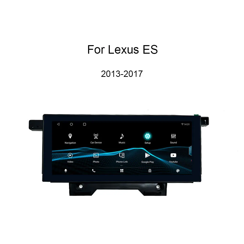 For LEXUS ES 300 2013-2017 year Android Car Radio Audio CarPlay GPS Navigation Multimedia Player