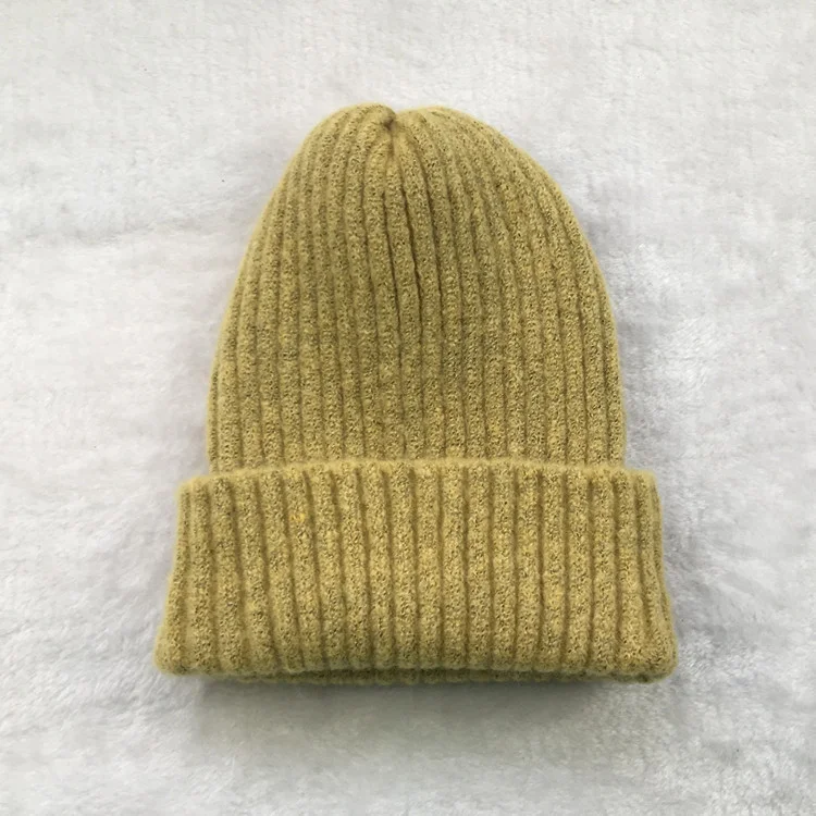Knitted hat autumn and winter warm casual all-match wool hat