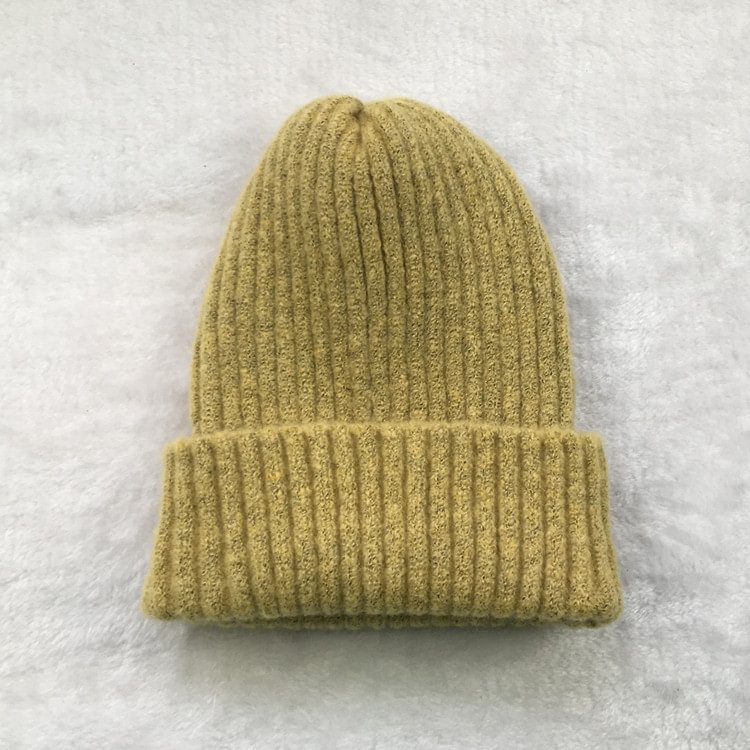 Knitted hat autumn and winter warm casual all-match wool hat