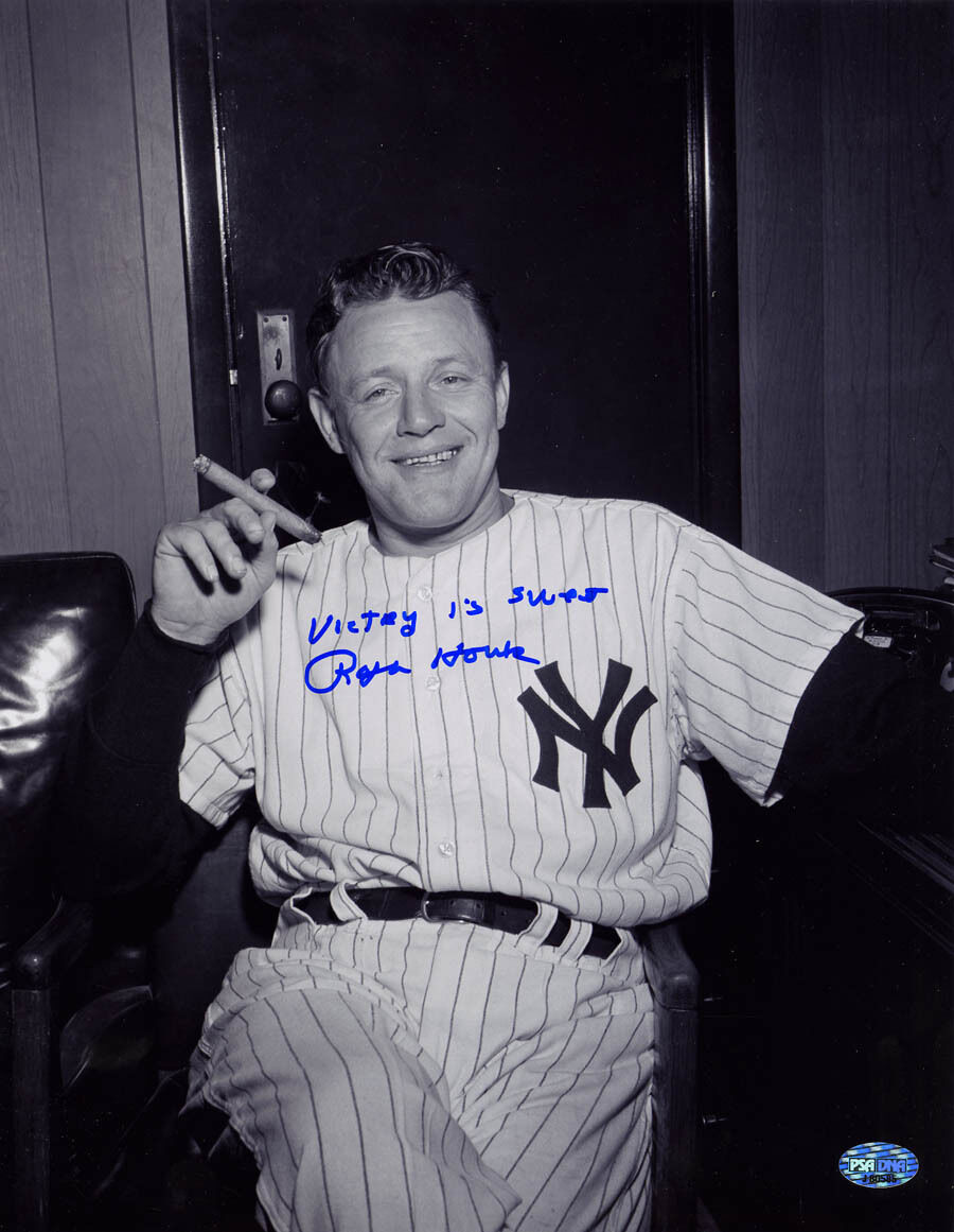 Ralph Houk SIGNED 11x14 Photo Poster painting New York Yankees (DEC) PSA/DNA AUTOGRAPHED