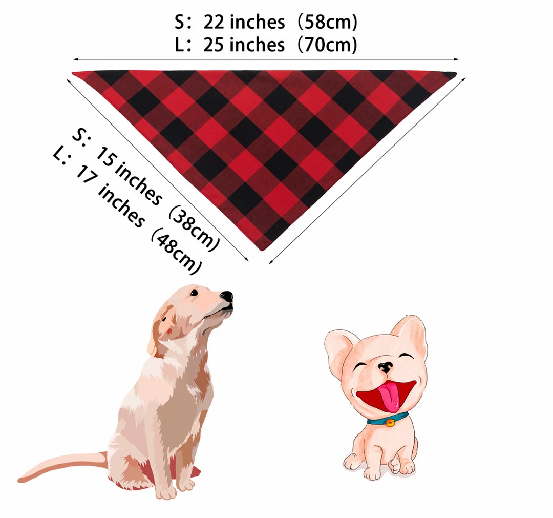 Merry Christmas Antler Contrast top and Plaid Pants Family Matching Pajamas Set(with Pet Dog Clothes)