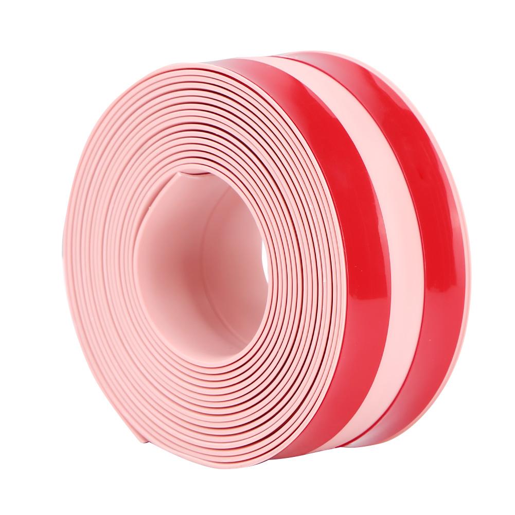 

Bathroom Waterproof Sticker Tape Mildew-proof Self-adhesive Tape (Pink), 501 Original