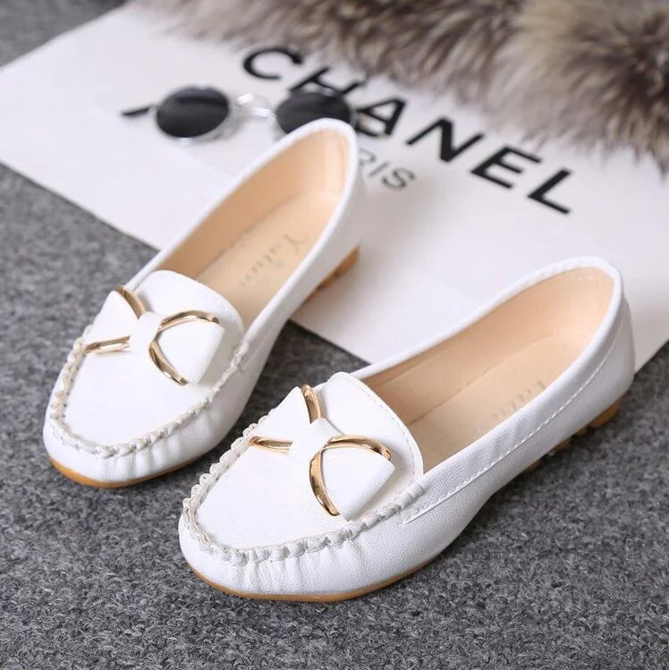 2020 women's loafers Solid Colors Flat ballet shoes Bow Knot Lazy loafers Shallow Casual Slip On Shoes scarpe donna