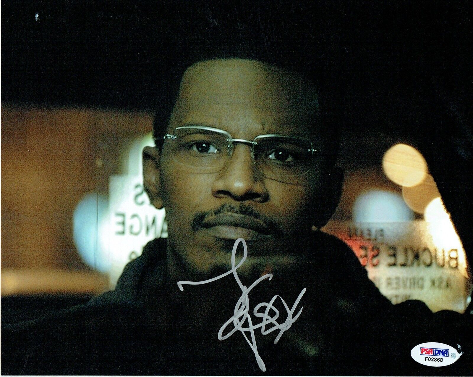 Jamie Foxx Signed Collateral Authentic Autographed 8x10 Photo Poster painting PSA/DNA #F02868