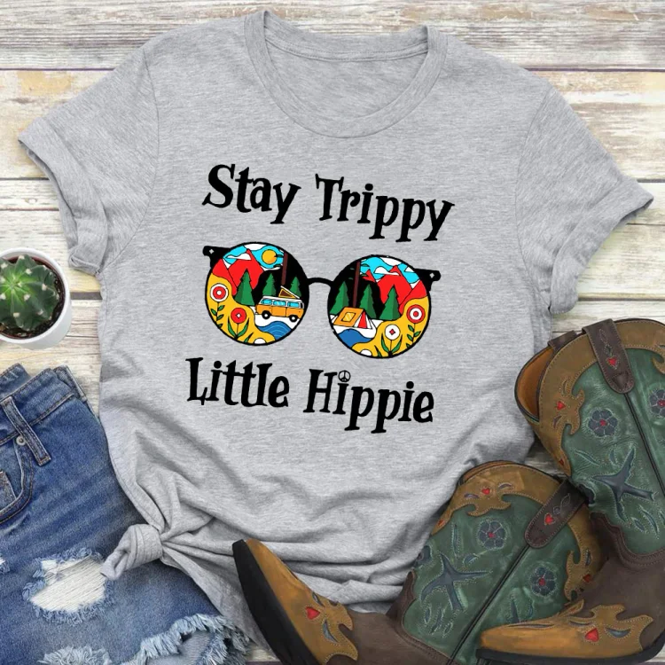 PSL-Nature Lover-Stay Trippy Little Hippie  desert  T-shirt Tee -02805