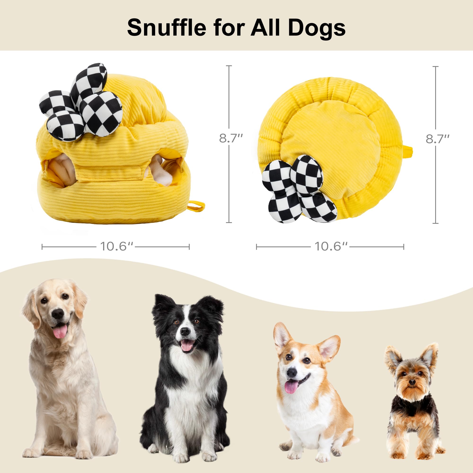 Mewoofun Snuffle Mat for Dogs M Dog Supply