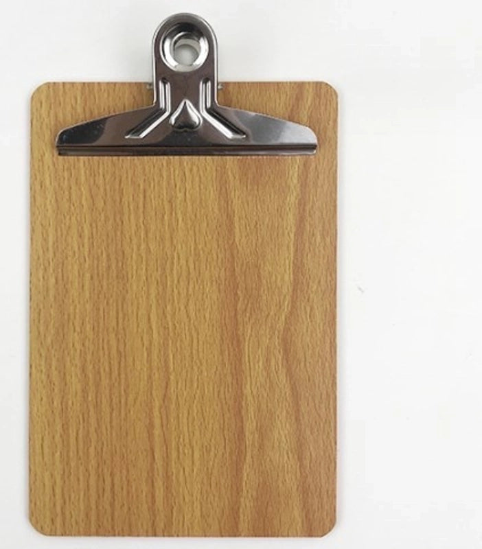 1 Piece Solid Color Class Learning Daily Mdf Height Density Plate Classic Style Folder