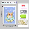 50 Pages A5 Special Shaped Diamond Painting Diary Book (Cartoon Donut Corgi)