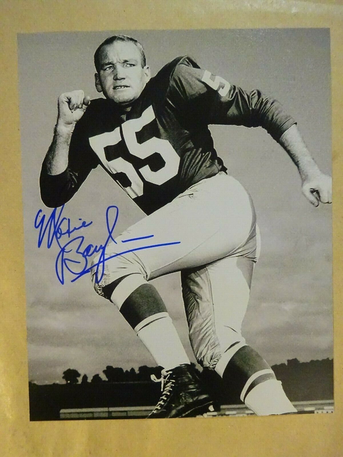 Autographed MAXIE BAUGHAN Signed 8x10 Photo Poster paintinggraph Philadelphia Eagles